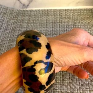 Animal print bracelet